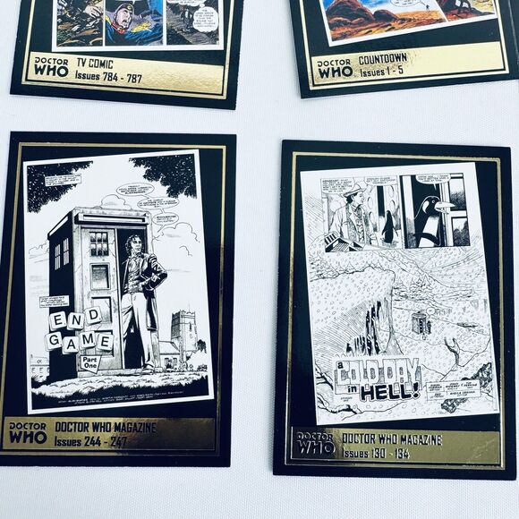 Doctor Who 'The Definitive Collection Series 2' Foil Stamped F1 - F11 Lot - Picture 7 of 13